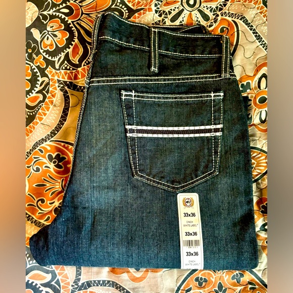 Cinch Other - New with tags mens CINCH white label jeans, relaxed fit,SIZE 33x36